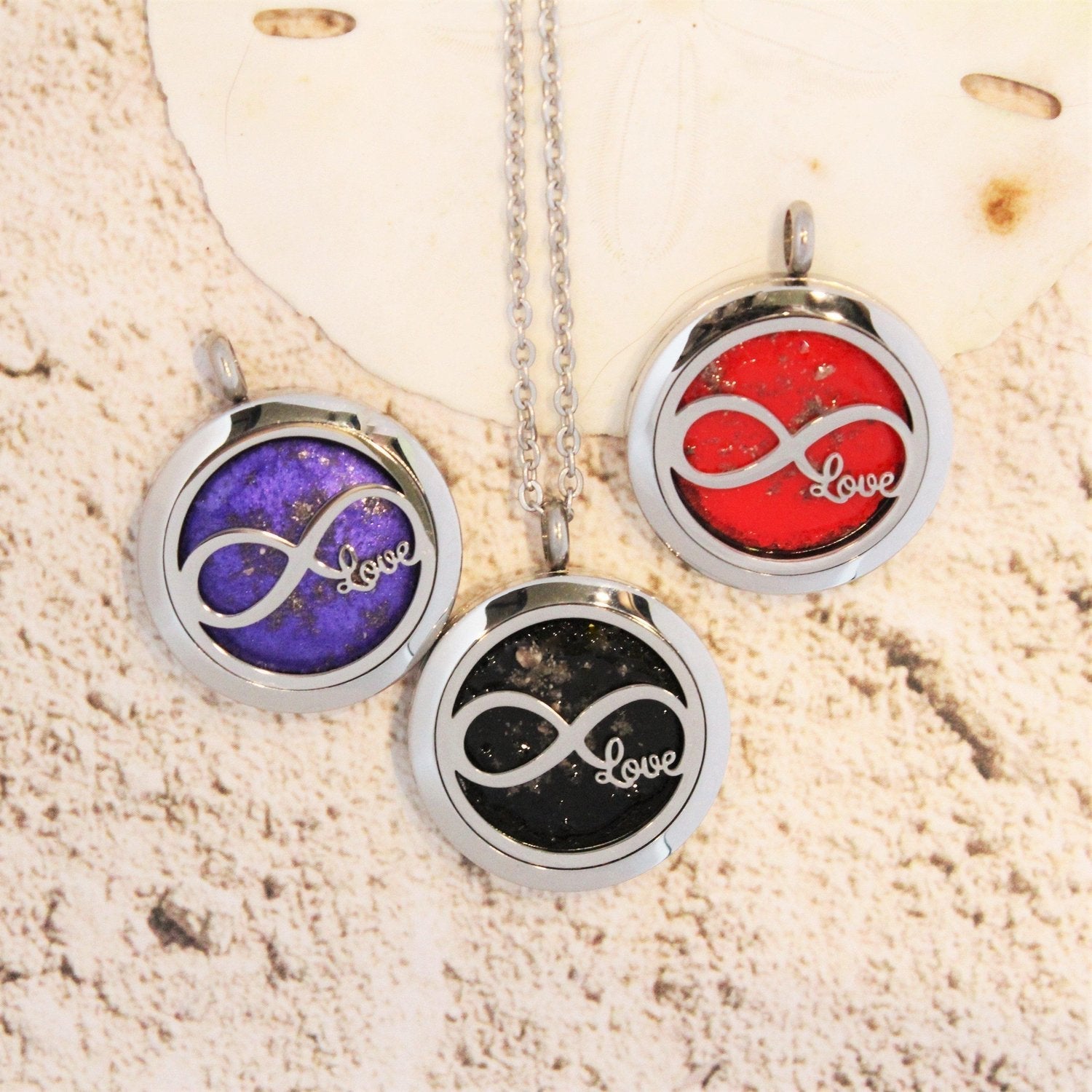 Infinity cremation clearance jewelry