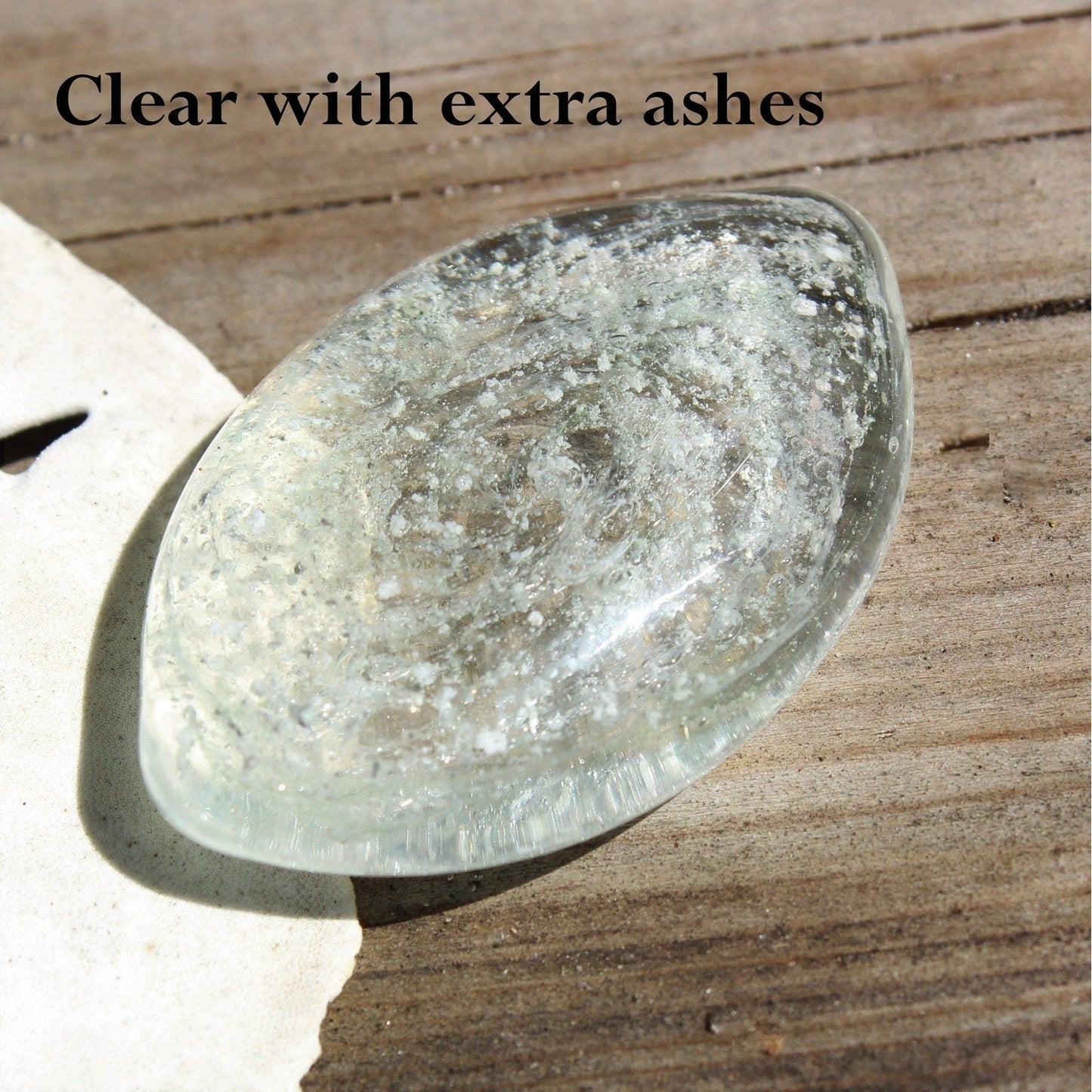 Galaxy Stone - Glass Cremation Touchstone