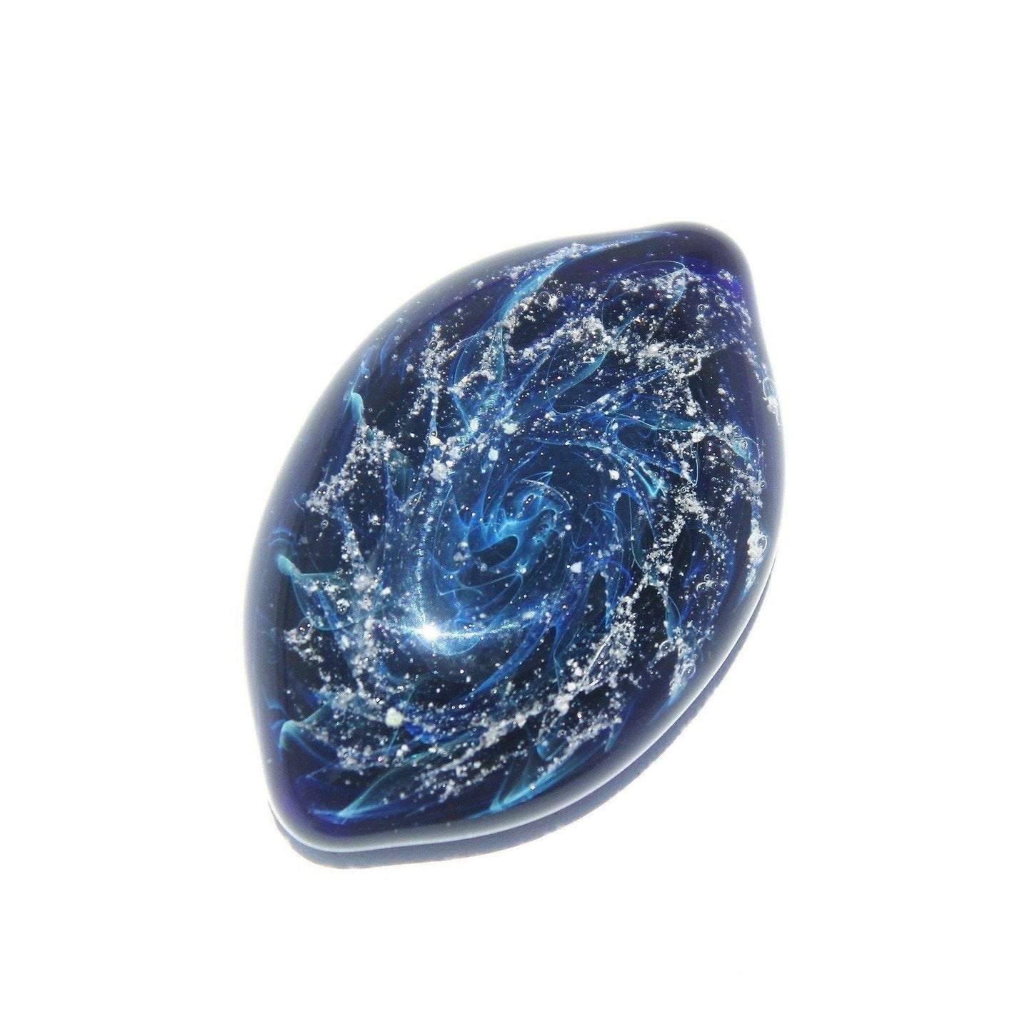 Galaxy Stone - Glass Cremation Touchstone