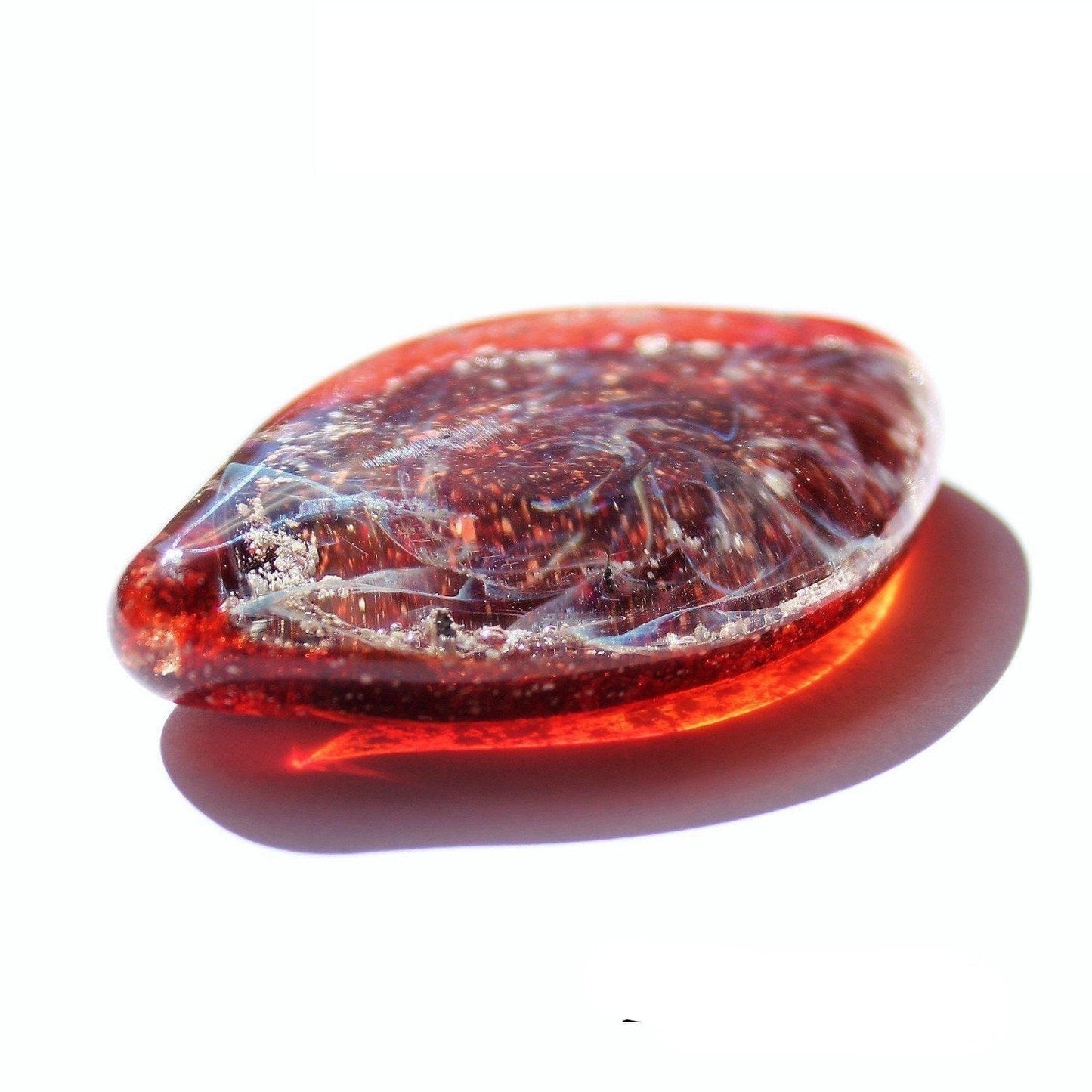 Galaxy Stone - Glass Cremation Touchstone