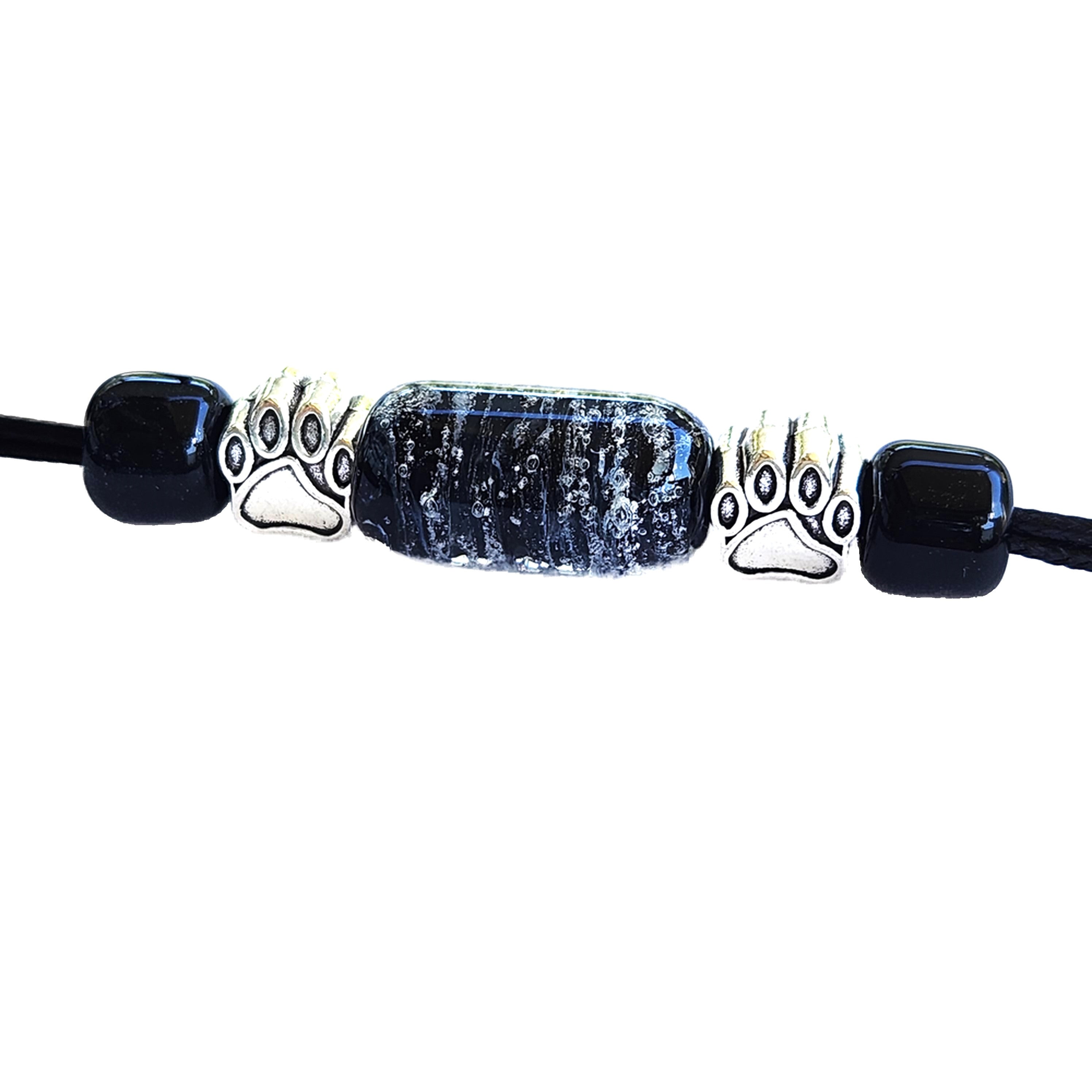 On sale Black Remember Me Cremation Bracelet