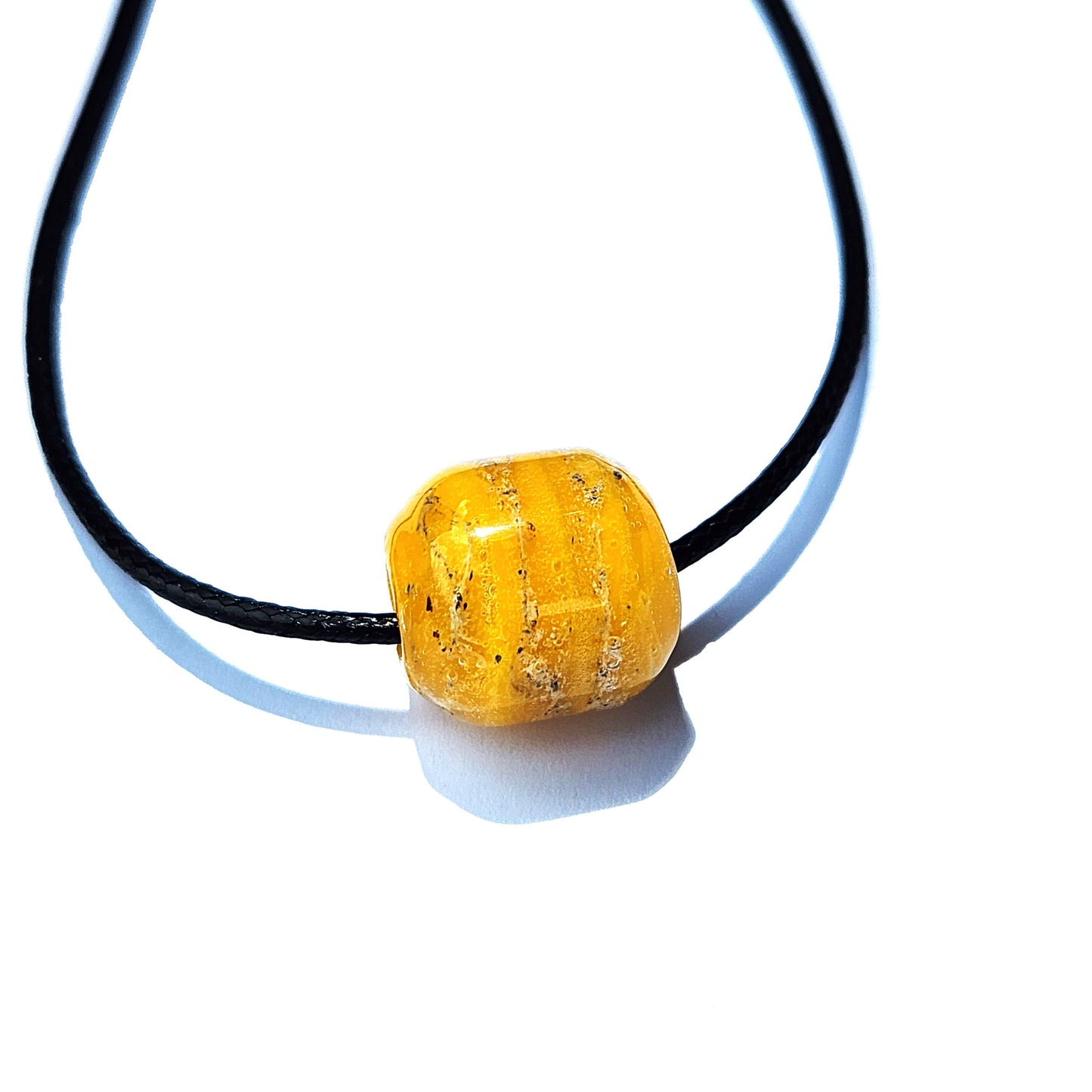 Remembrance Beads - Handmade Borosilicate Glass Cremation Jewelry Beads-Cremation Beads-DragonFire Glass-Yellow-DragonFire Glass Cremation Jewelry