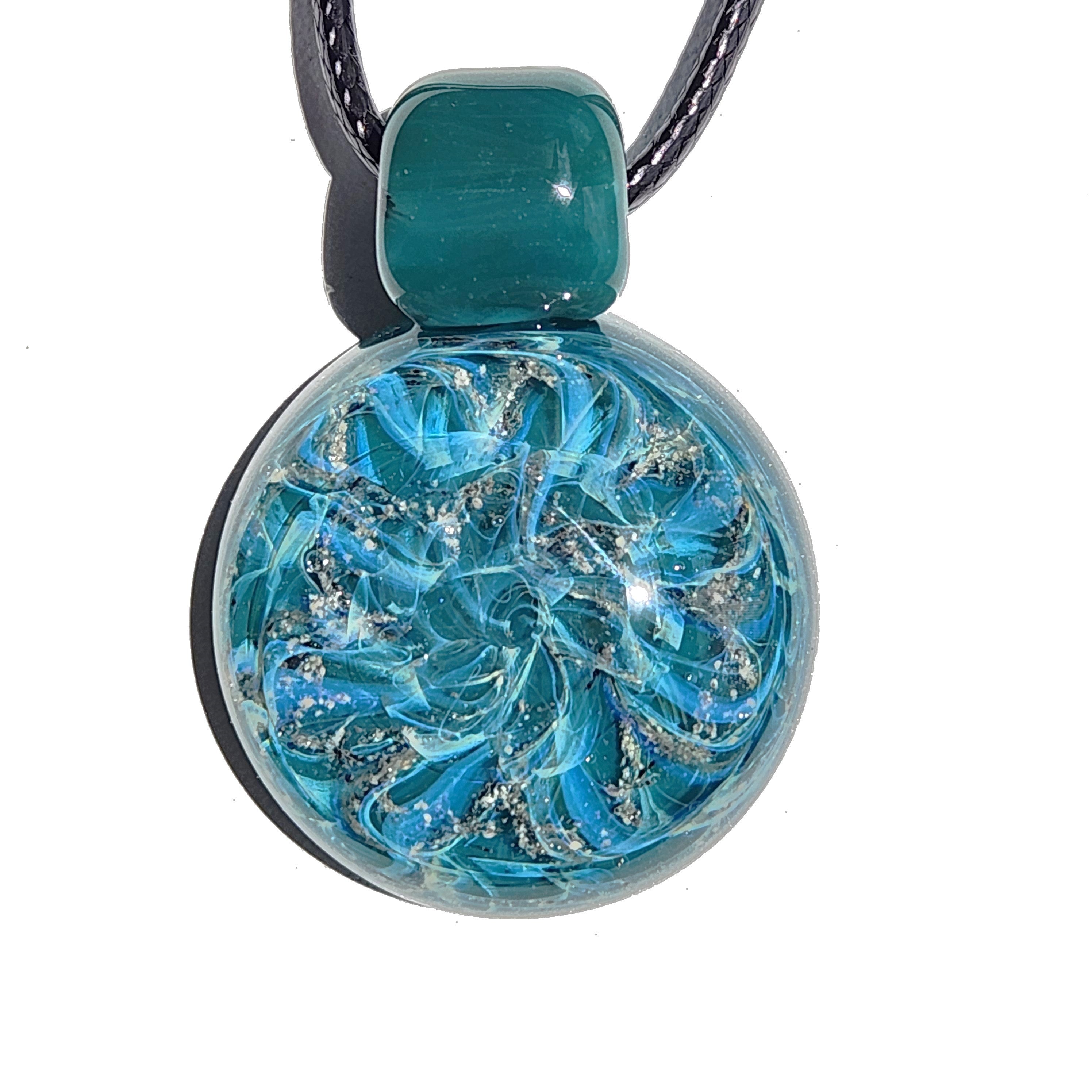 Turquoise on sale cremation jewelry