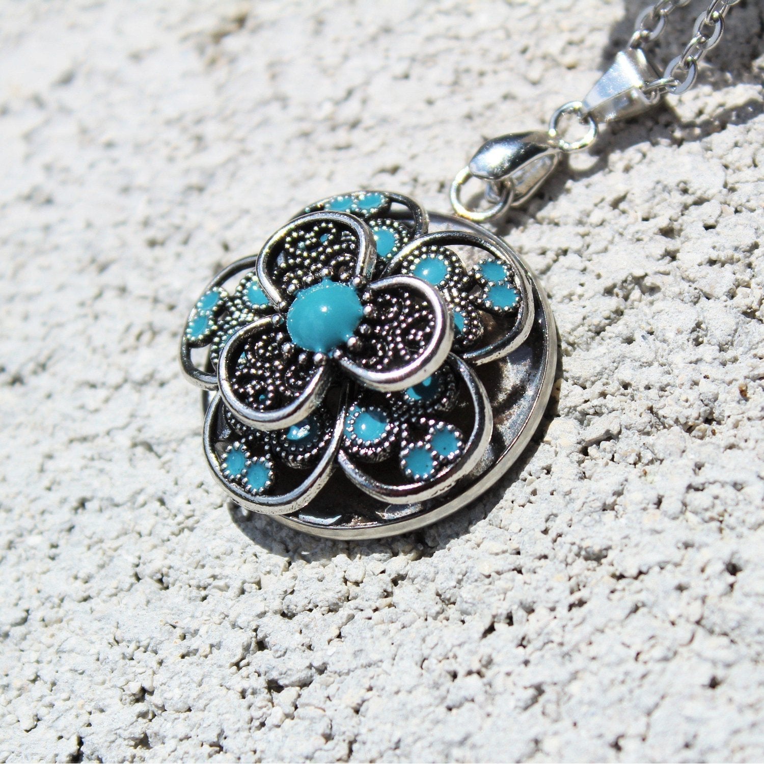 The Flower - Cremation Pendant