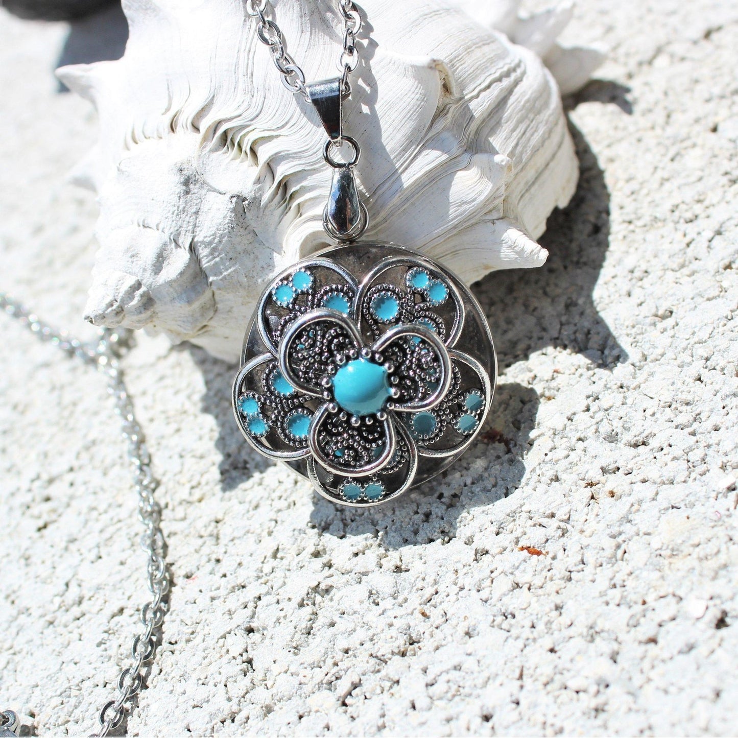 The Flower - Cremation Pendant